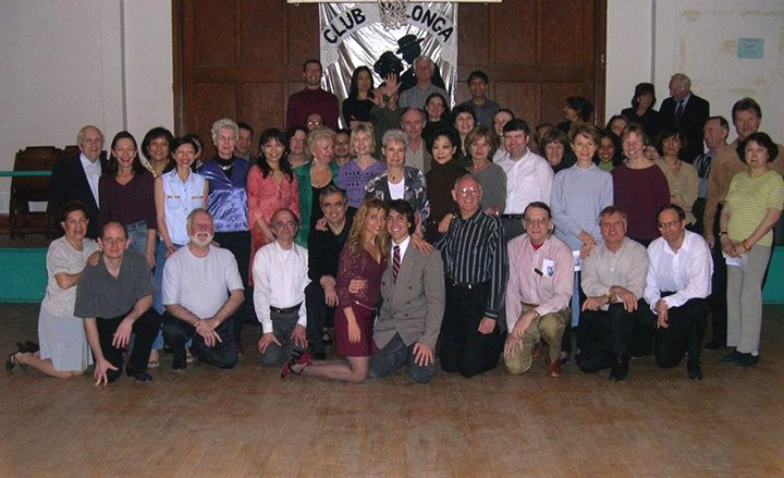 Club Milonga group shot from March 2003